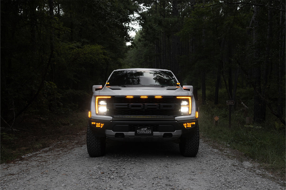 2021 - 2025 Ford F150 Raptor MKII Spartan Series Cree LED Tri-Fog Light Kit