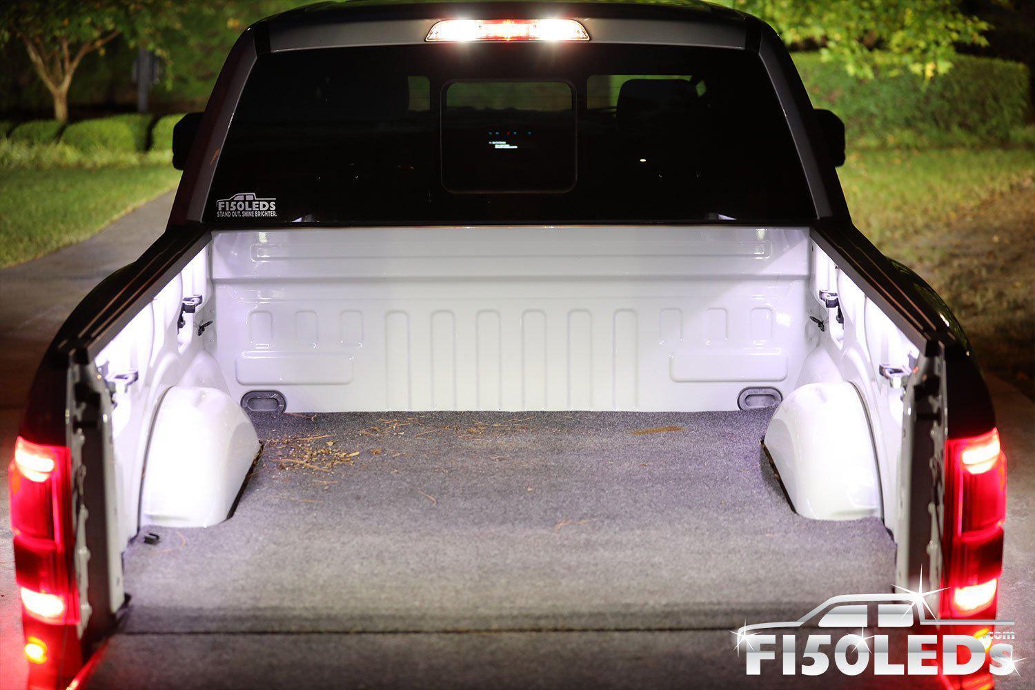 2021 2023 F150 Raptor Integrated LED Bed Lighting Kit