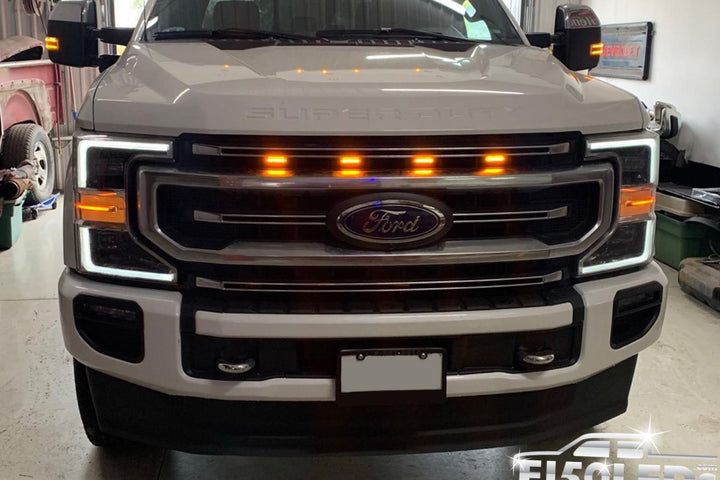 2017 - 2022 F250 Super Duty Raptor Style Extreme LED grill Kit