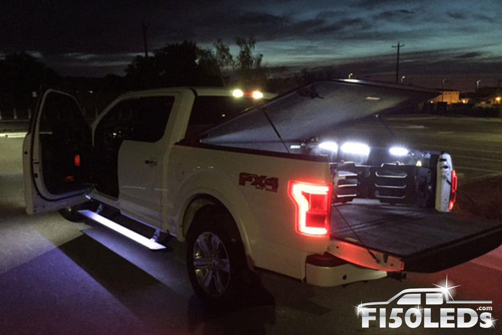 2015 - 2020 Integrated F150 Bed Cargo area premium LED lights-2015-18 F150 LEDS-F150LEDs.com