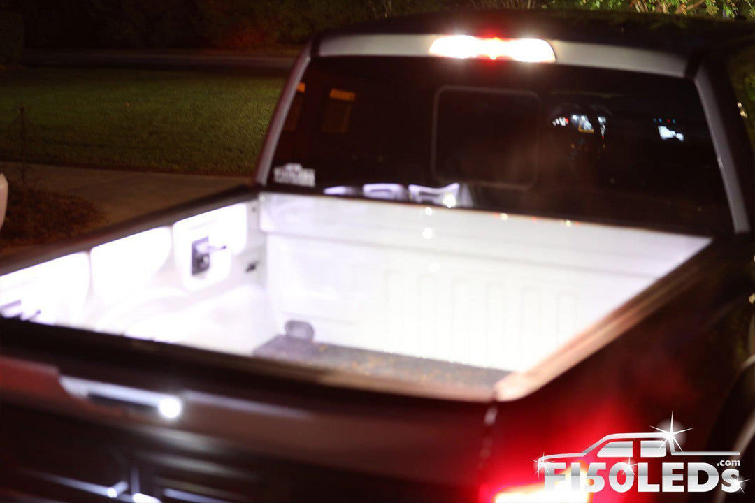 2015 - 2020 Integrated F150 Bed Cargo area premium LED lights-2015-18 F150 LEDS-F150LEDs.com