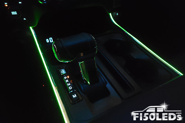 2024 F150 Interior Console Accent Lighting