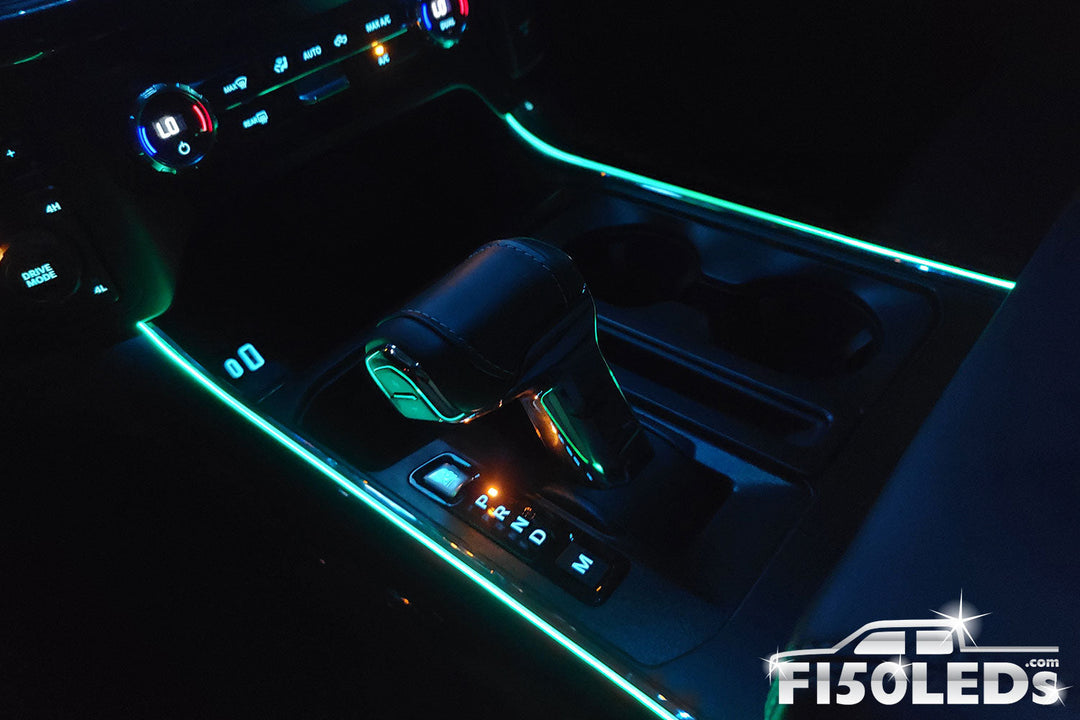 2024 F150 Interior Console Accent Lighting