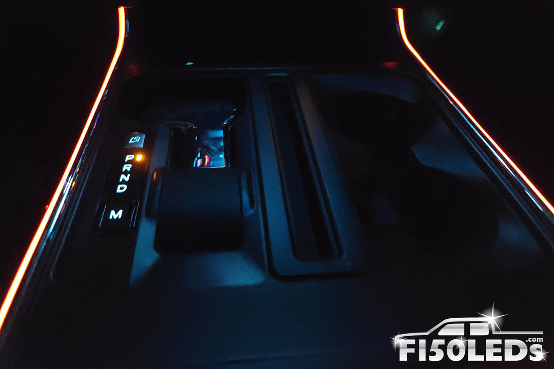 2024 F150 Interior Console Accent Lighting