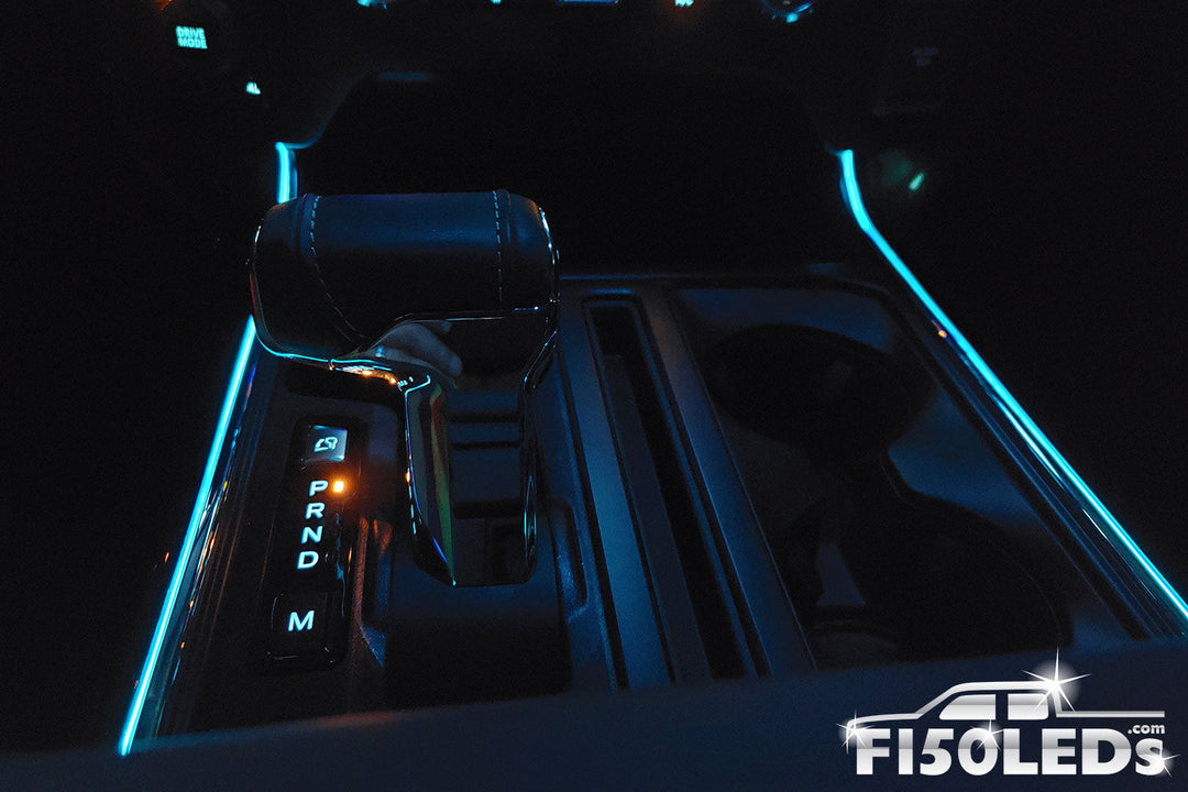 2024 F150 Interior Console Accent Lighting