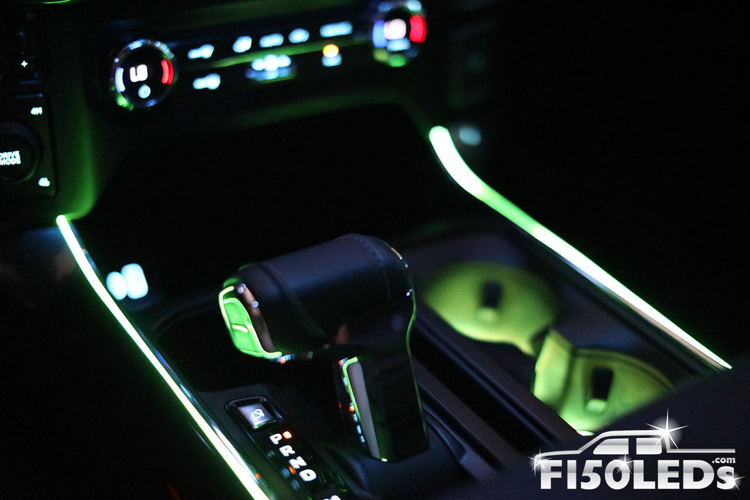 2024 F150 Interior Console Accent Lighting