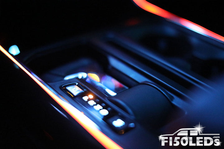 2024 F150 Interior Console Accent Lighting