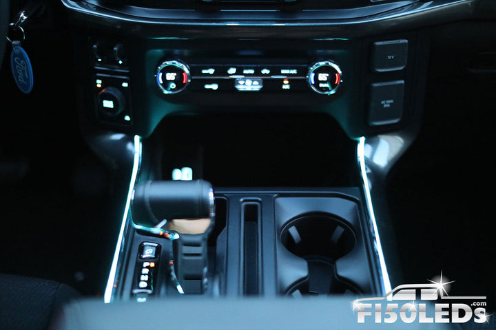 2024 F150 Interior Console Accent Lighting