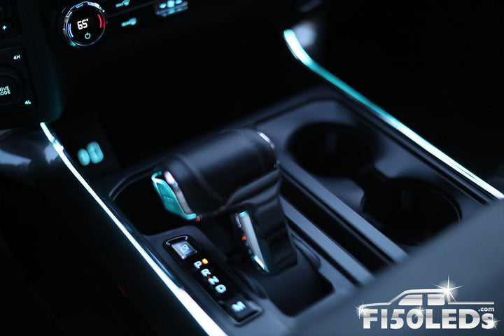 2024 F150 Interior Console Accent Lighting