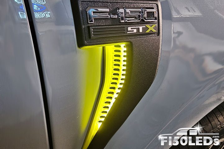 2024 F150 Side Vent LED Lighting