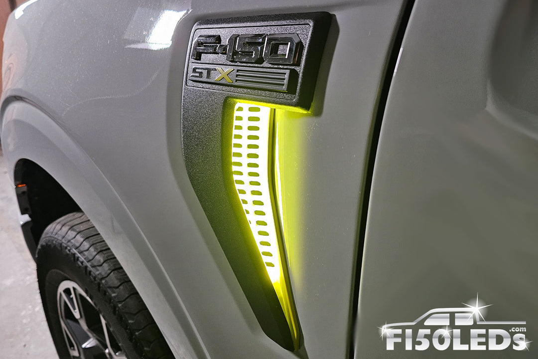 2024 F150 Side Vent LED Lighting