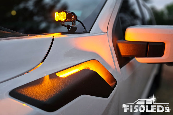 2021 - 2024 F150 Raptor Side Vent LED Lighting