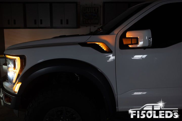 2021 - 2024 F150 Raptor Side Vent LED Lighting