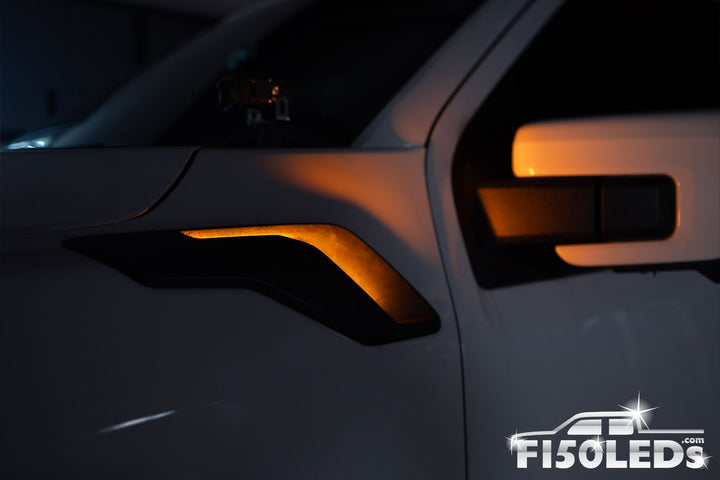 2021 - 2024 F150 Raptor Side Vent LED Lighting