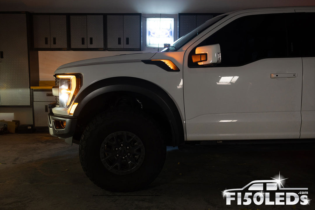 2021 - 2024 F150 Raptor Side Vent LED Lighting