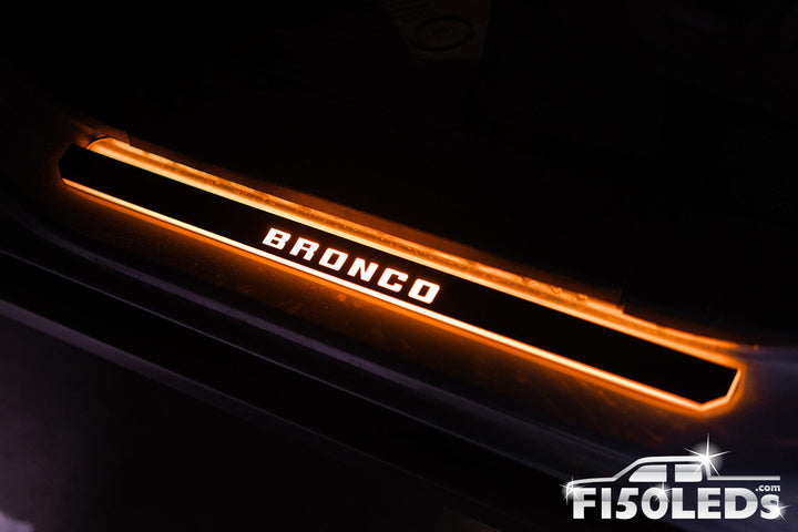 2021 - 2024 Ford Bronco Sport RGB LED Door Sill Light Kit