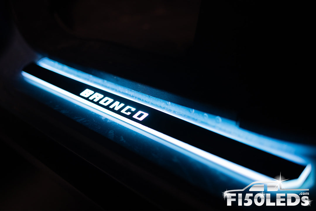 2021 - 2024 Ford Bronco RGB LED Door Sill Light Kit
