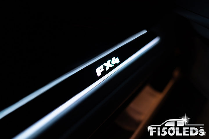1992 - 1996 Ford Premier Lighted LED Door Sill Light Kit