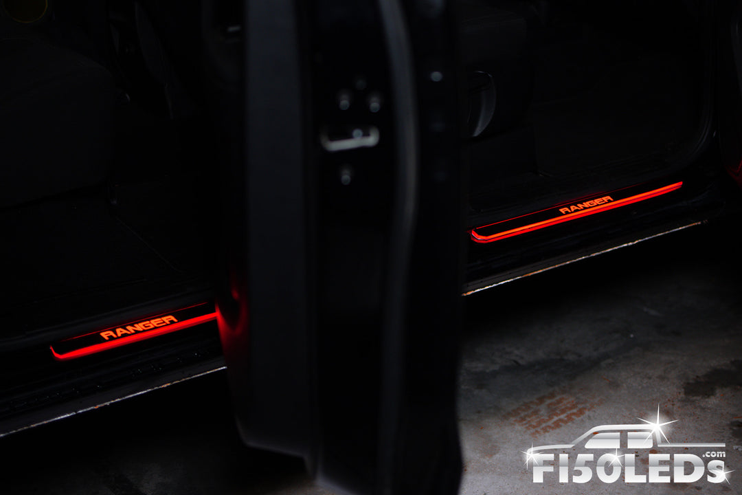 2019 - 2022 Ford Ranger RGB LED Door Sill Kit