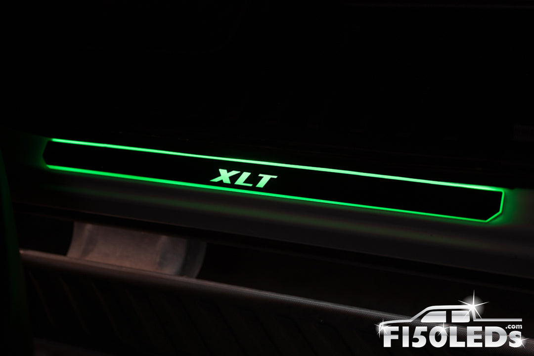 2021 - 2023 F150 RGB LED Door Sill Light Kit