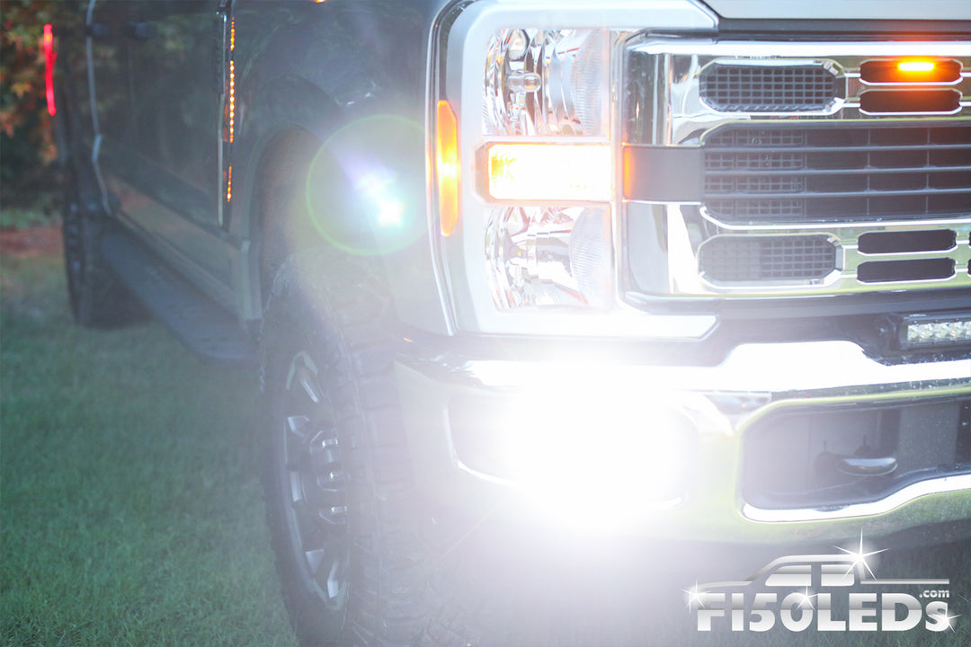 2023-2024 F250 Super Duty Cree LED Fog Light Bulbs