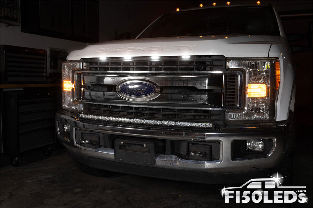 2023-2024 F250 Super Duty Raptor Style Extreme LED Grill Kit