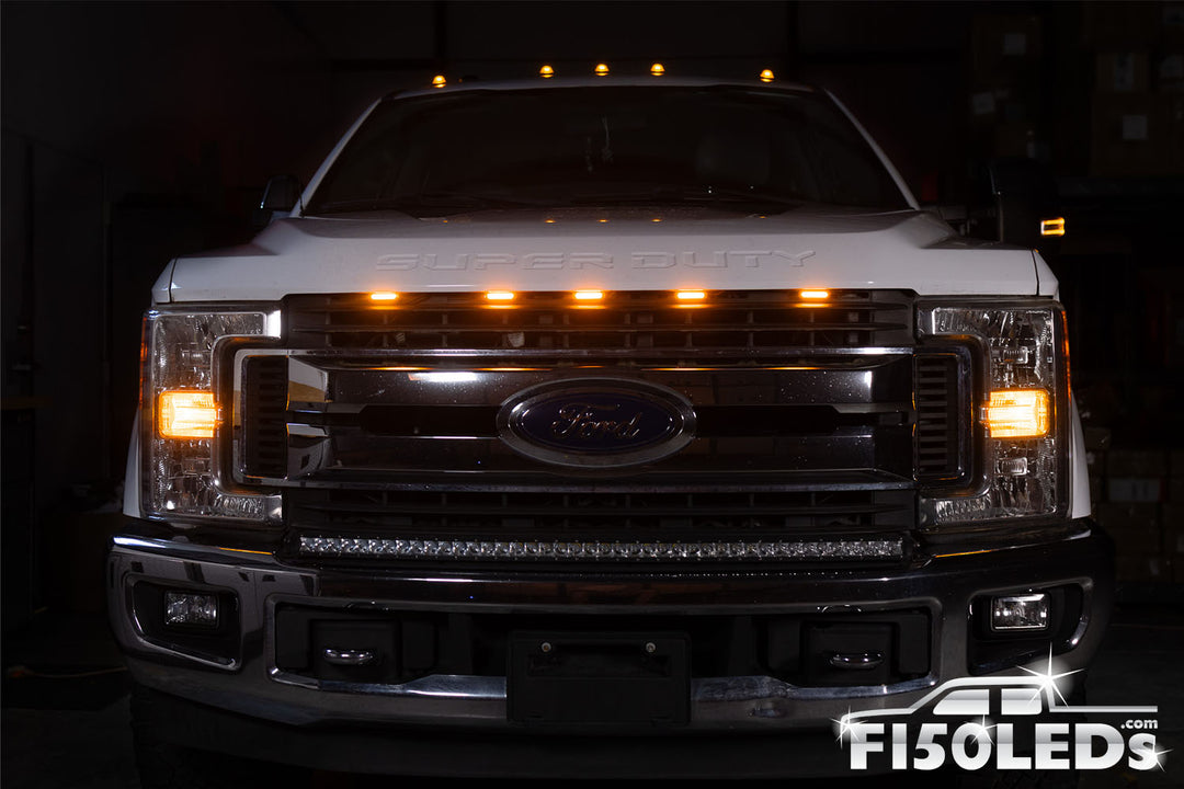 2017 - 2022 F250 Super Duty Raptor Style Extreme LED grill Kit