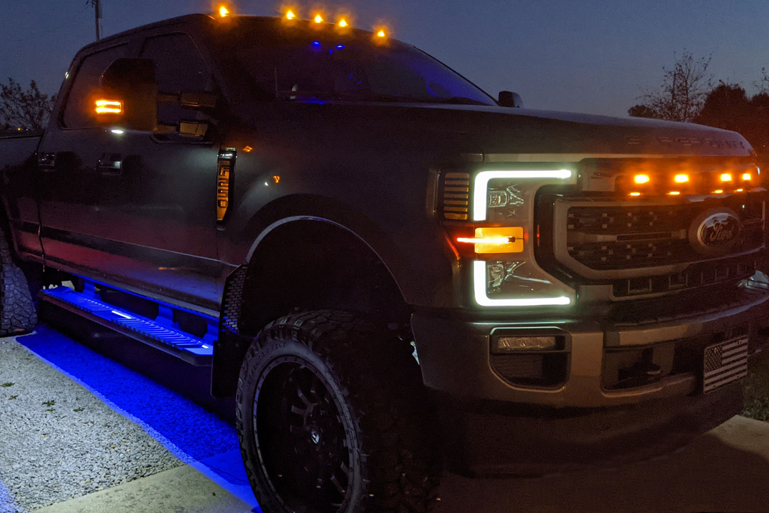 2017-2022 F250 Super Duty Running Board/Area Premium LED Light Kit