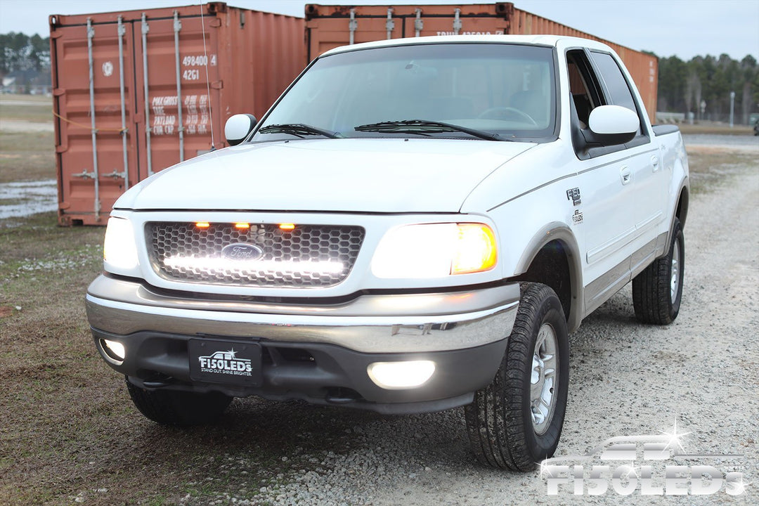 1997 - 2003 PALADIN 32" 150W CREE Behind The Grille LED Bar-1998-2003 F150 LEDS-F150LEDs.com