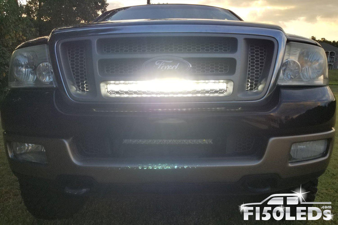 2004-05 PALADIN 32" 150W CREE Behind The Grille LED Bar-2004-08 F150 LEDS-F150LEDs.com