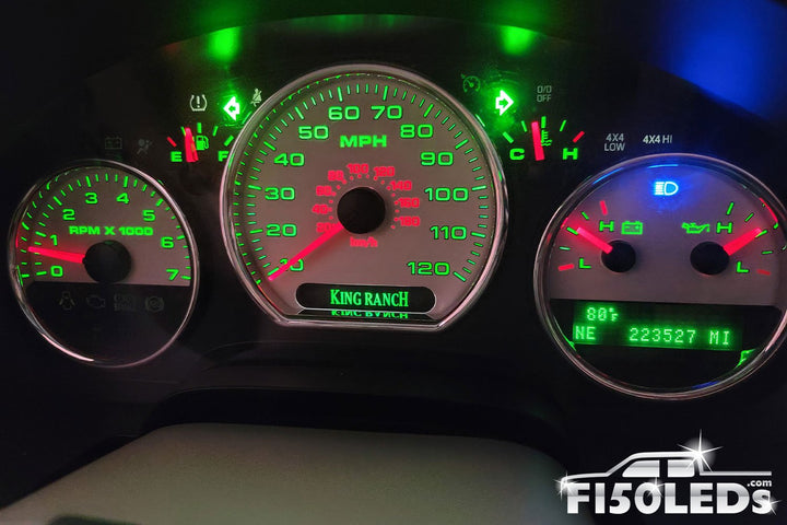 2004-08 F-150 Gauge Cluster LED Light Kit-F150LEDs.com