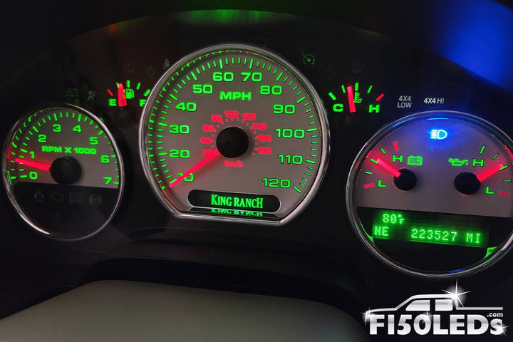 2004-08 F-150 Gauge Cluster LED Light Kit-F150LEDs.com