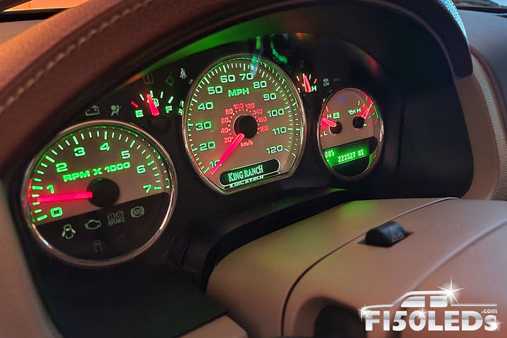 2004-08 F-150 Gauge Cluster LED Light Kit-F150LEDs.com