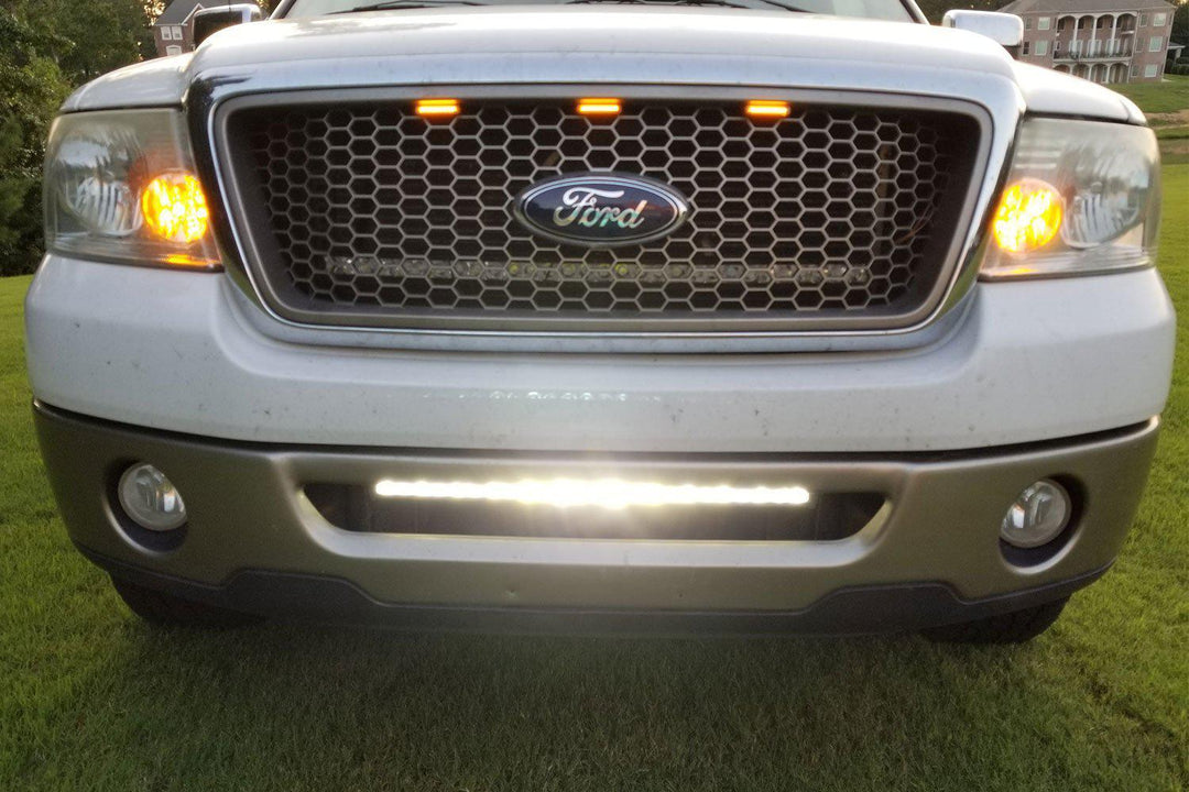 2006-08 F150 26" PALADIN 120W Curved CREE XTE Lower Intake LED Bar-2004-08 F150 LEDS-F150LEDs.com