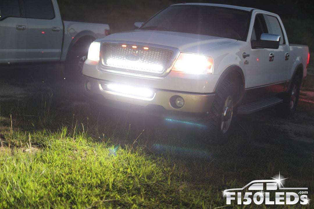 2006-08 PALADIN 32" 150W CREE Behind The Grille LED Bar-2004-08 F150 LEDS-F150LEDs.com