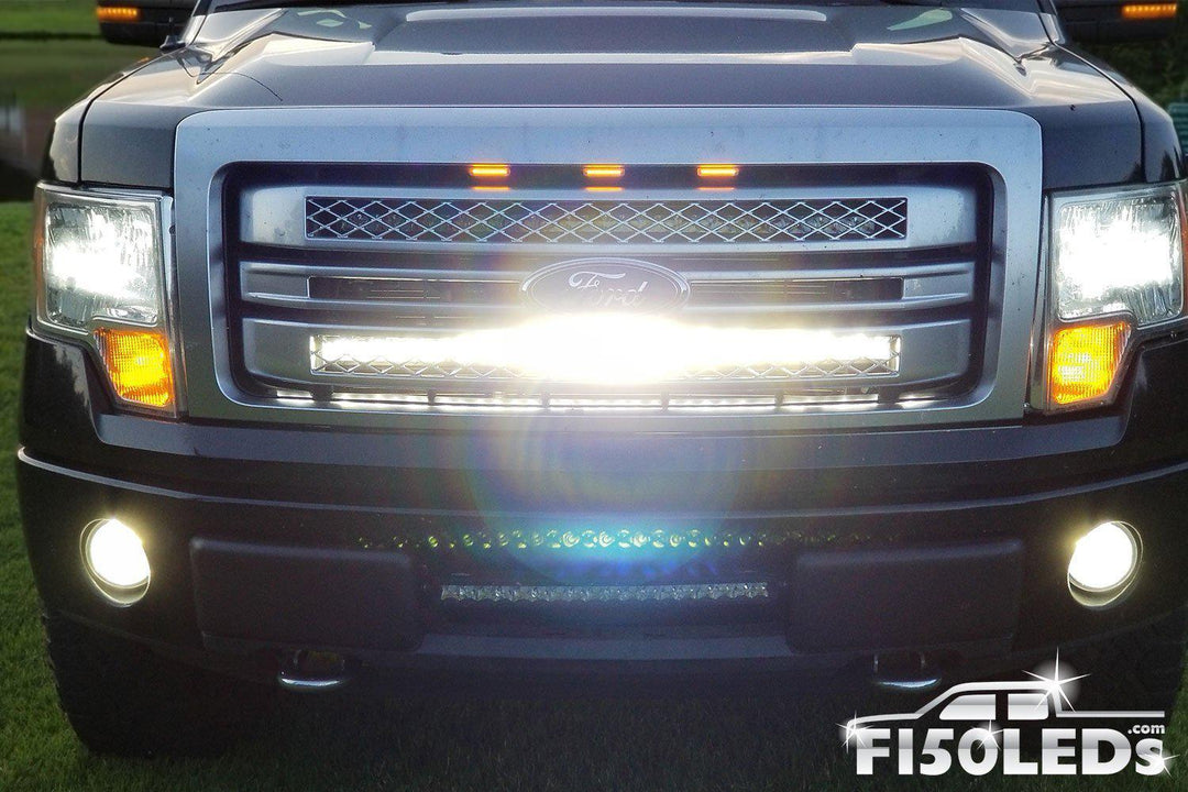 2009-14 F150 44" PALADIN 210W Curved Lower Grille LED Bar-2009-14 F150 LEDS-F150LEDs.com