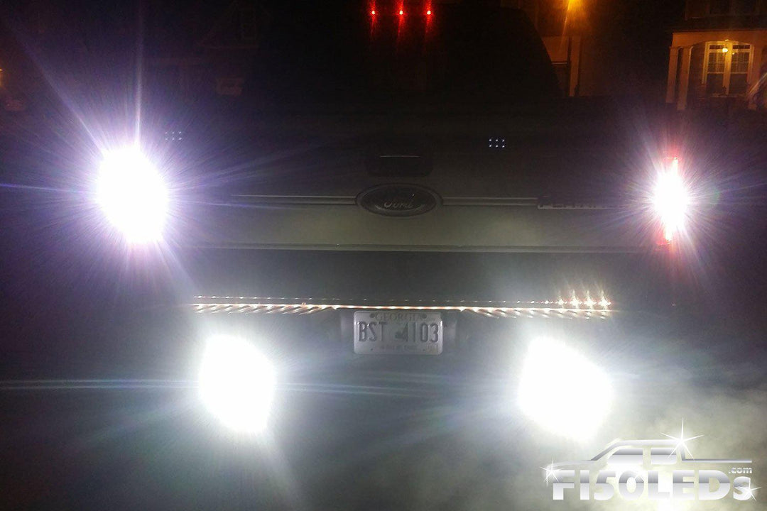 2010 - 2014 Raptor SPARTAN SERIES CREE LED REVERSE BAR KIT (pair)-2010-14 F150 RAPTOR LEDS-F150LEDs.com