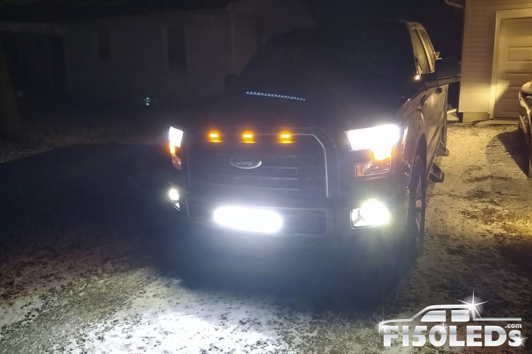 2015 - 2017 F150 20" PALADIN 90W Curved Lower Intake LED Bar