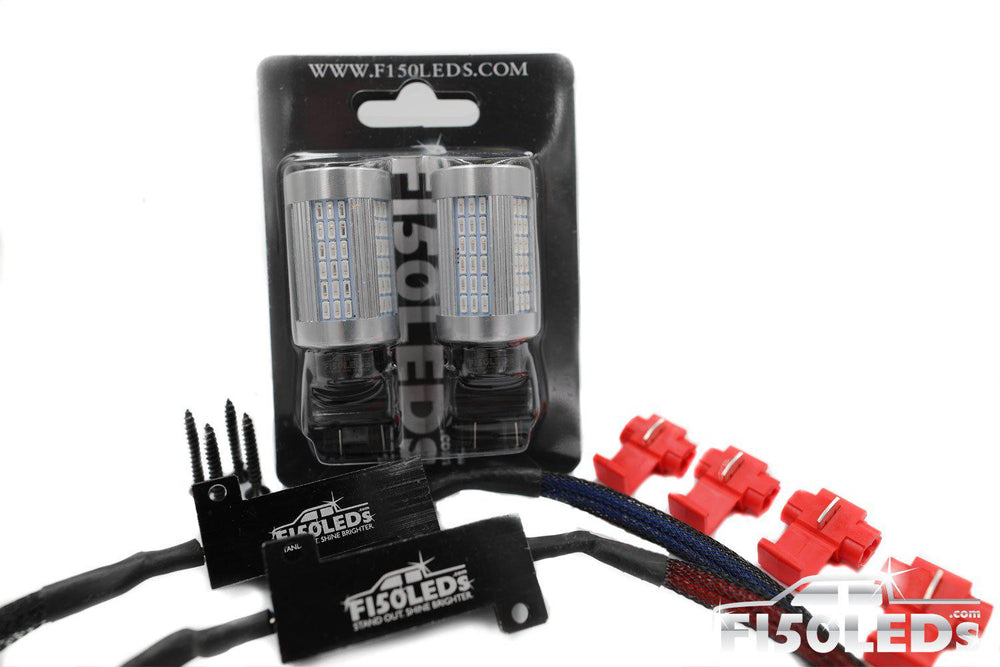 2015 - 2020 F150 CREE FRONT RUNNING & BLINKER LIGHTS-2015-18 F150 LEDS-F150LEDs.com