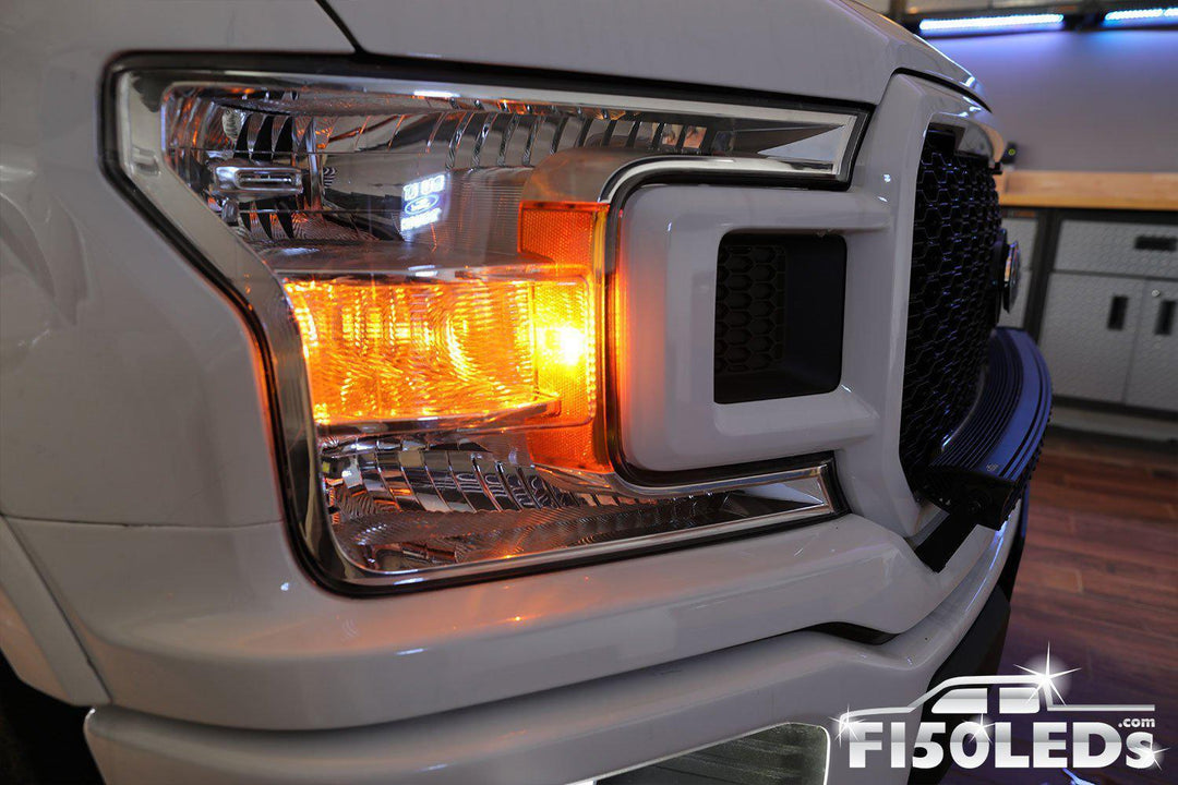 2015 - 2020 F150 FRONT MARKER LIGHTS-2015-18 F150 LEDS-F150LEDs.com