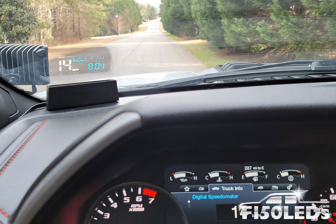 2019 - 2022 Ford Ranger MKII Heads Up Display (HUD) Windshield Display System