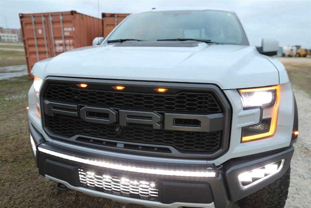 2017 - 2020 F150 Raptor PALADIN Curved CREE XTE LED Lower Intake Bar System-2017-18 F150 RAPTOR LEDS-F150LEDs.com