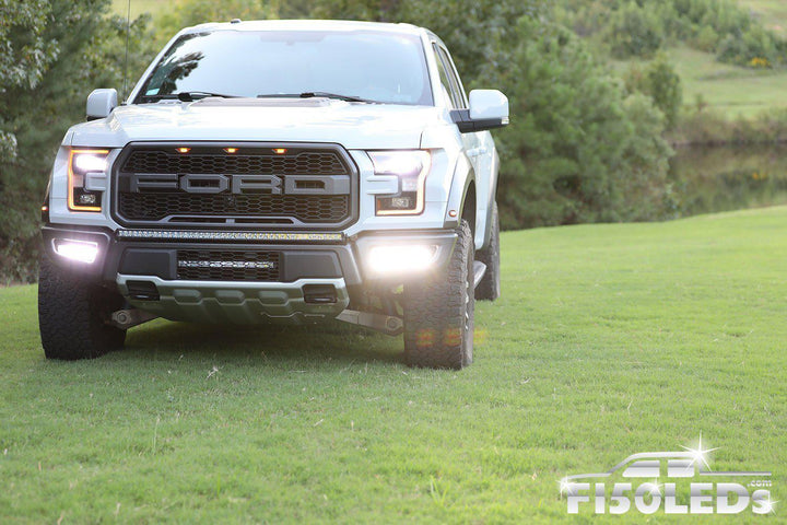 2017 - 2020 Raptor Spartan Series CREE LED Fog Lights-2017-18 F150 RAPTOR LEDS-F150LEDs.com