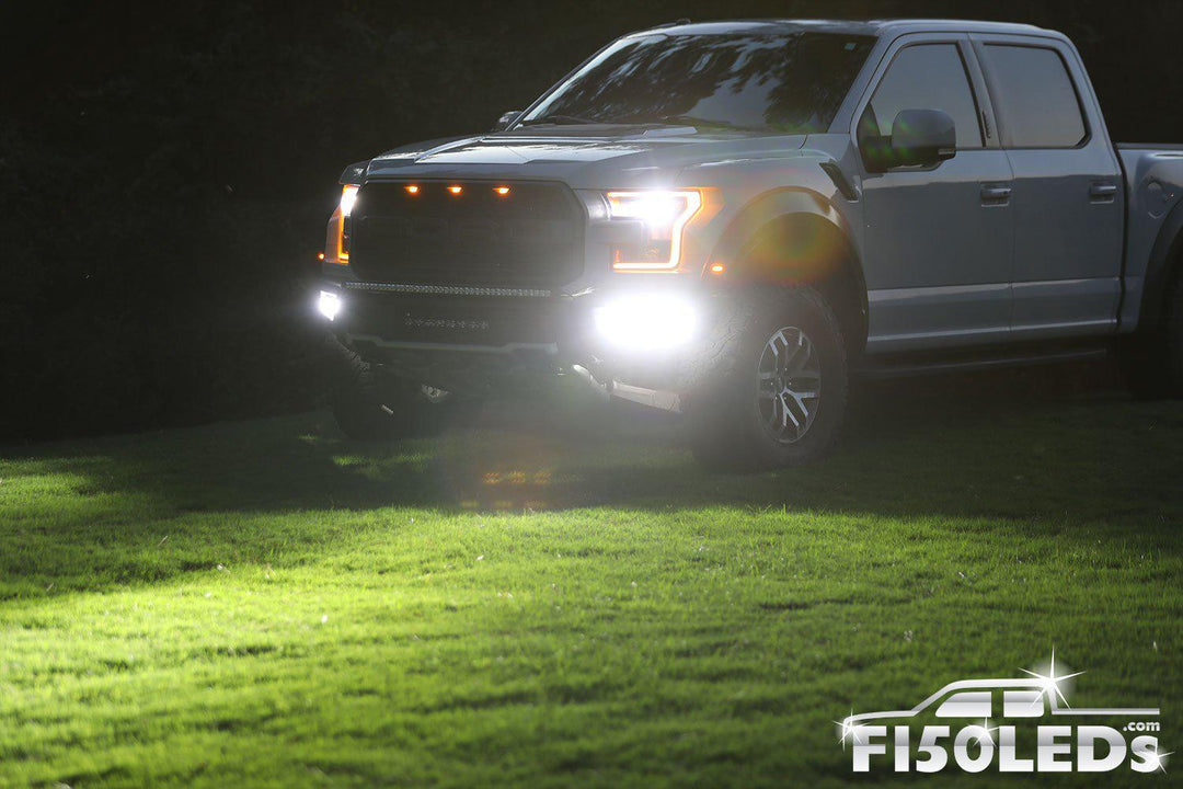 2017 - 2020 Raptor Spartan Series CREE LED Fog Lights-2017-18 F150 RAPTOR LEDS-F150LEDs.com