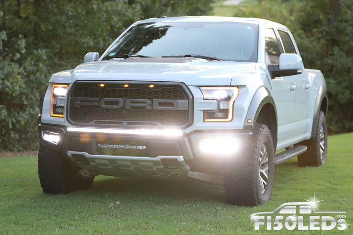 2017 - 2020 Raptor Spartan Series CREE LED Fog Lights-2017-18 F150 RAPTOR LEDS-F150LEDs.com