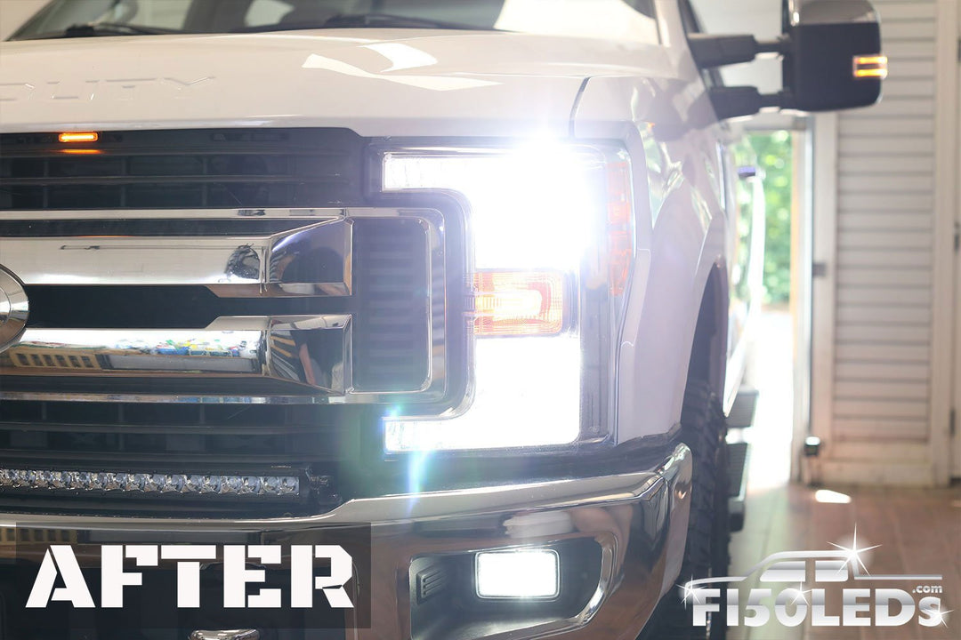 2017 - 2020 F250 Super Duty CREE LED Headlight Kit-2017 - 2020 F250 Super Duty-F150LEDs.com