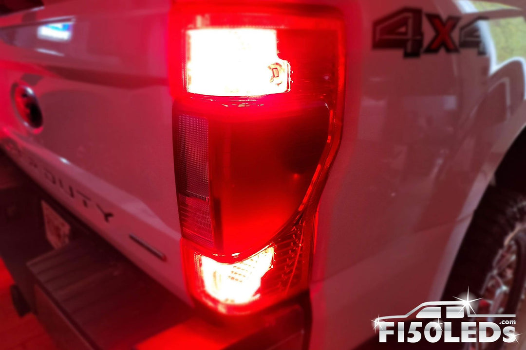 2017 - 2021 F250 Super Duty CREE REAR RUNNING, BRAKE & BLINKER LIGHTS-F150LEDs.com