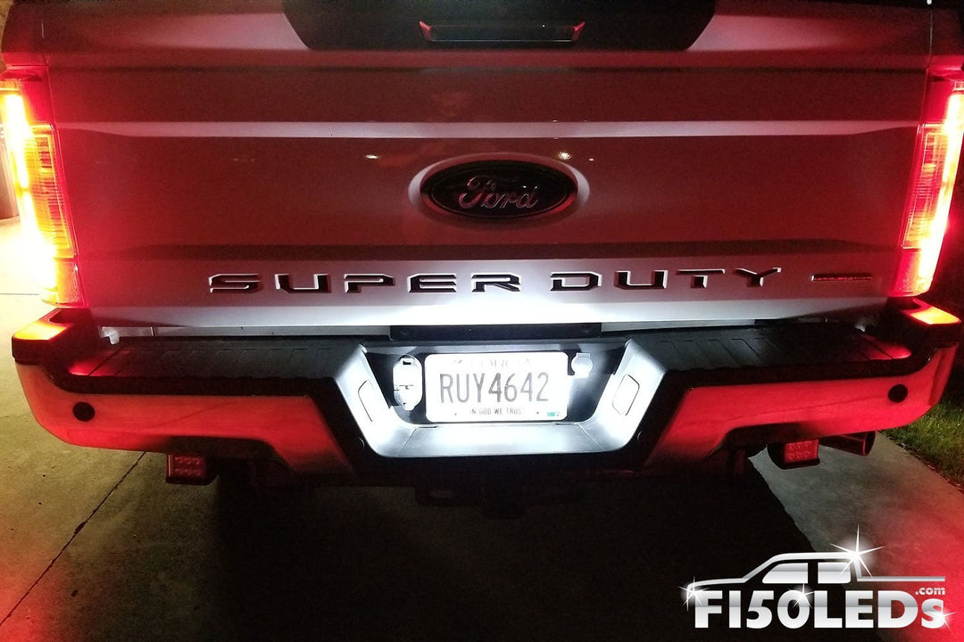 2017 - 2020 F250 Super Duty LED platinum Tag Lighting-2017 - 2020 F250 Super Duty-F150LEDs.com