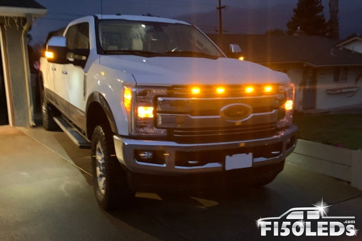 2017 - 2022 F250 Super Duty Raptor Style Extreme LED grill Kit