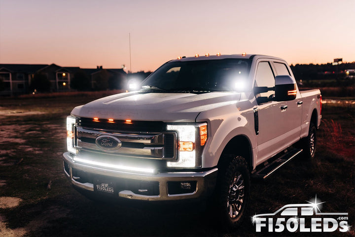 2017 - 2022 F250 Super Duty Raptor Style Extreme LED grill Kit